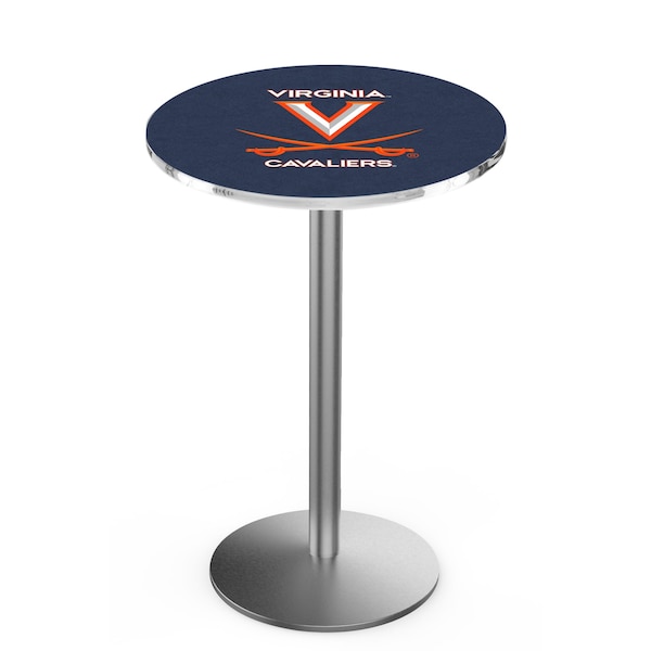 36" Stainless Steel Virginia Pub Table